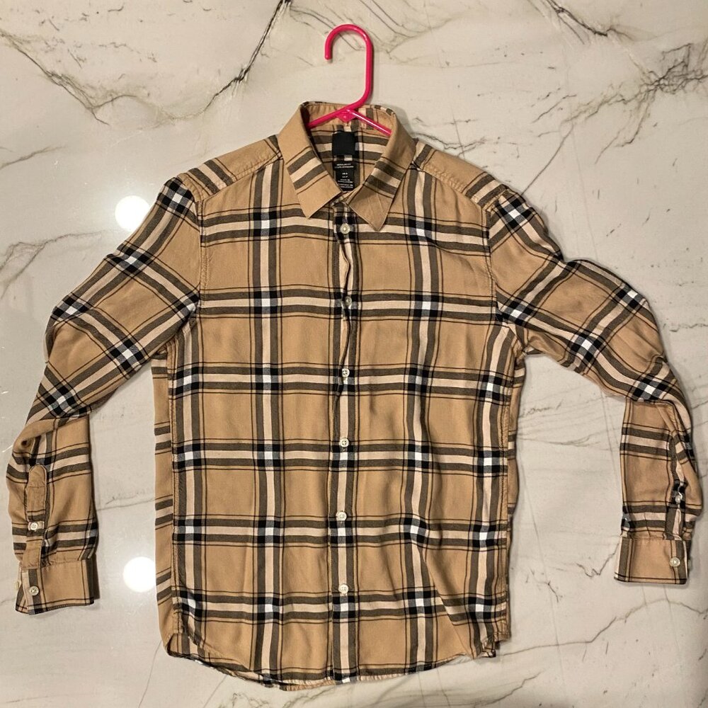 H&M shirt - plaid